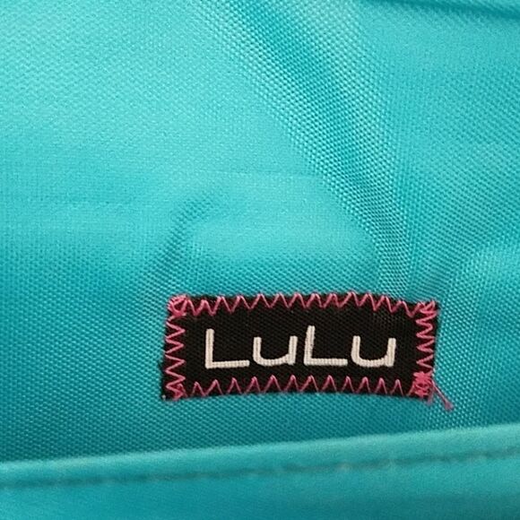 Lulu Women's Wallet – Light Blue Tri-Fold Style with Card Slots - Picture 3 of 4